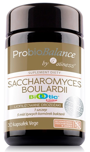 Aliness ProbioBALANCE, Drożdzaki Saccharomyces Boualardii 5 mld/250mg
