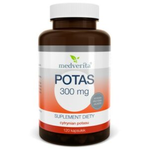 Potas cytrynian potasu 300 mg - 120 kapsułek