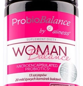 Aliness ProbioBALANCE, Probiotyk Woman Balance 20 mld. x 30 vege caps.