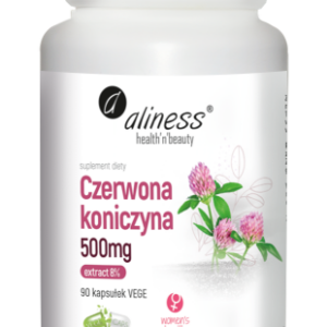 Aliness Czerwona koniczyna extract 8% 500mg 90 kapsułek