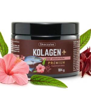 Skoczylas Kolagen z łososia + pięć składników PREMIUM – suplement diety 184g