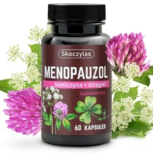 Skoczylas Menopauzol koniczyna + dzięgiel – suplement diety 60 kaps.
