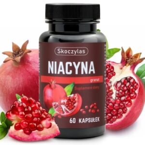 Skoczylas Niacyna z granatem – suplement diety 60 kaps.