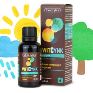 Skoczylas WitCynk w płynie - Witamina C, Cynk – suplement diety 30ml