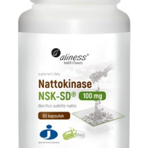 Aliness Nattokinase NSK-SD® 100 mg x 60 Vege Caps