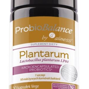 Aliness ProbioBALANCE, Lactobacillus plantarum LP01 10 mld. x 30 vege caps.
