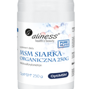 Aliness MSM Siarka Organiczna 250 g