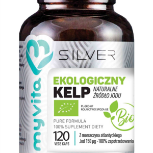 MyVita Ekologiczny Kelp SILVER BIO 150mcg jodu, 120 kapsułek