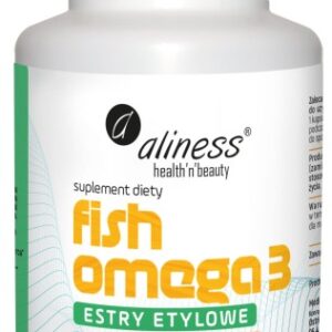Aliness Fish Omega 3 FORTE Estry 500/250mg x 60 kapsułek