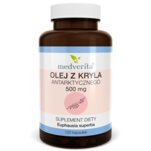 Medverita Olej z kryla antarktycznego 500 mg - 120 kapsułek