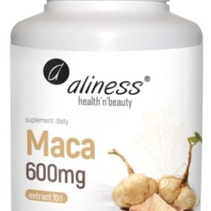 Aliness Maca ekstrakt 10:1 600mg 100caps.