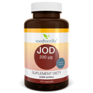 Medverita Jod 200µg jodek potasu - 180 kapsułek