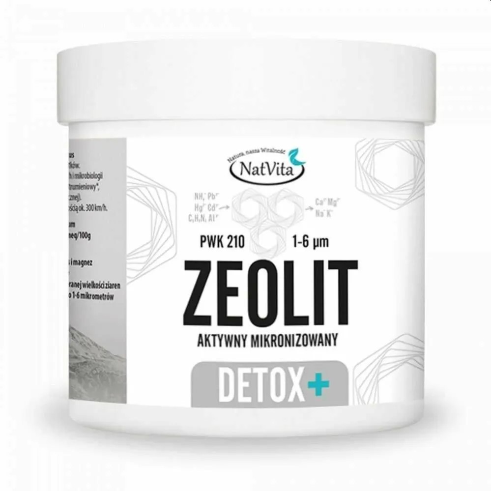 NatVita Zeolit Aktywny Mikronizowany Detox+ 100 g