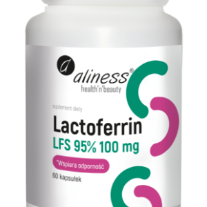 Aliness Lactoferrin LFS 95% 100 mg x 60 kapsułek