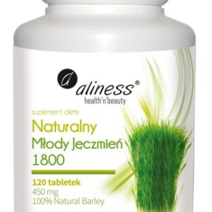 Aliness Naturalny Młody Jęczmień 1800 120 tabletek