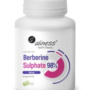 Aliness Berberine Sulphate 98% 400 mg x 60 vege caps