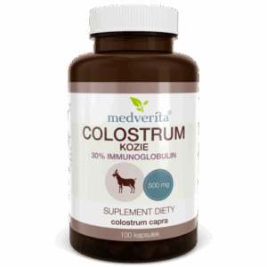 Medverita Colostrum kozie 500 mg - 100 kapsułek
