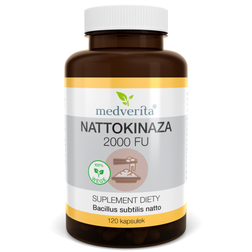 Medverita Nattokinaza 2000 FU - 120 kapsułek