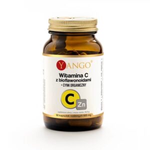 Yango Witamina C z bioflawonoidami + CYNK ORGANICZNY - 90 kaps.