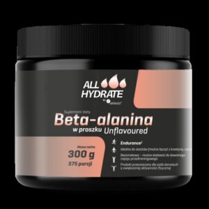 Aliness ALLHydrate, Beta-Alanina 300g, 375 porcji