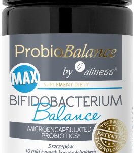 Aliness ProbioBALANCE, MAX Bifidobacterium Balance 10 mld. x 60 vege caps.