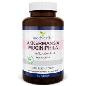 Medverita Akkermansia muciniphila 15 miliardów TFU - 120 kapsułek