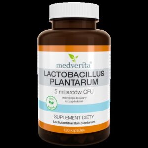 Medverita Lactobacillus plantarum 5 miliardów CFU - 120 kapsułek