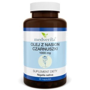 Medverita Olej z nasion czarnuszki 1000 mg - 90 kapsułek