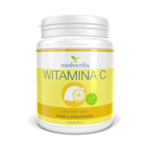 Medverita Witamina C kwas askorbinowy - proszek 900 gramów