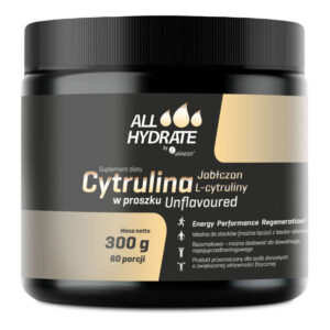 Aliness ALLHydrate, Cytrulina (jabłczan l-cytruliny) 300 g, 60 porcji