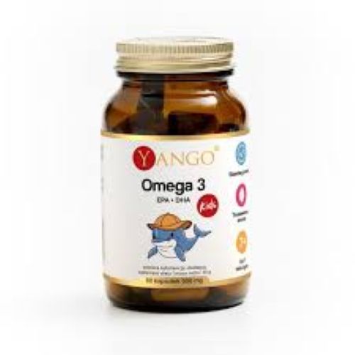Yango Omega 3 dla dzieci EPA + DHA – 60 kaps.